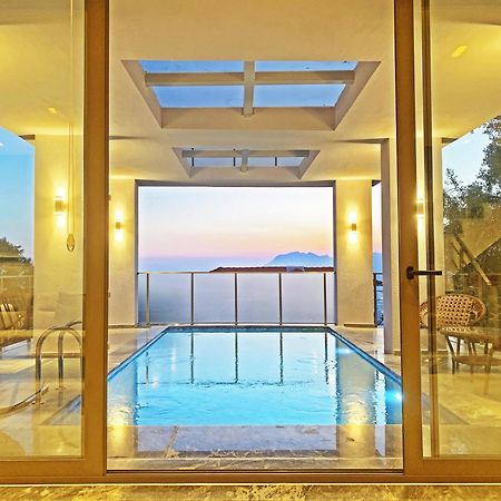 Villa With A Private Heated Pool, Jacuzzi, Overlooking Spectacular Views Of The Sea คาช ภายนอก รูปภาพ
