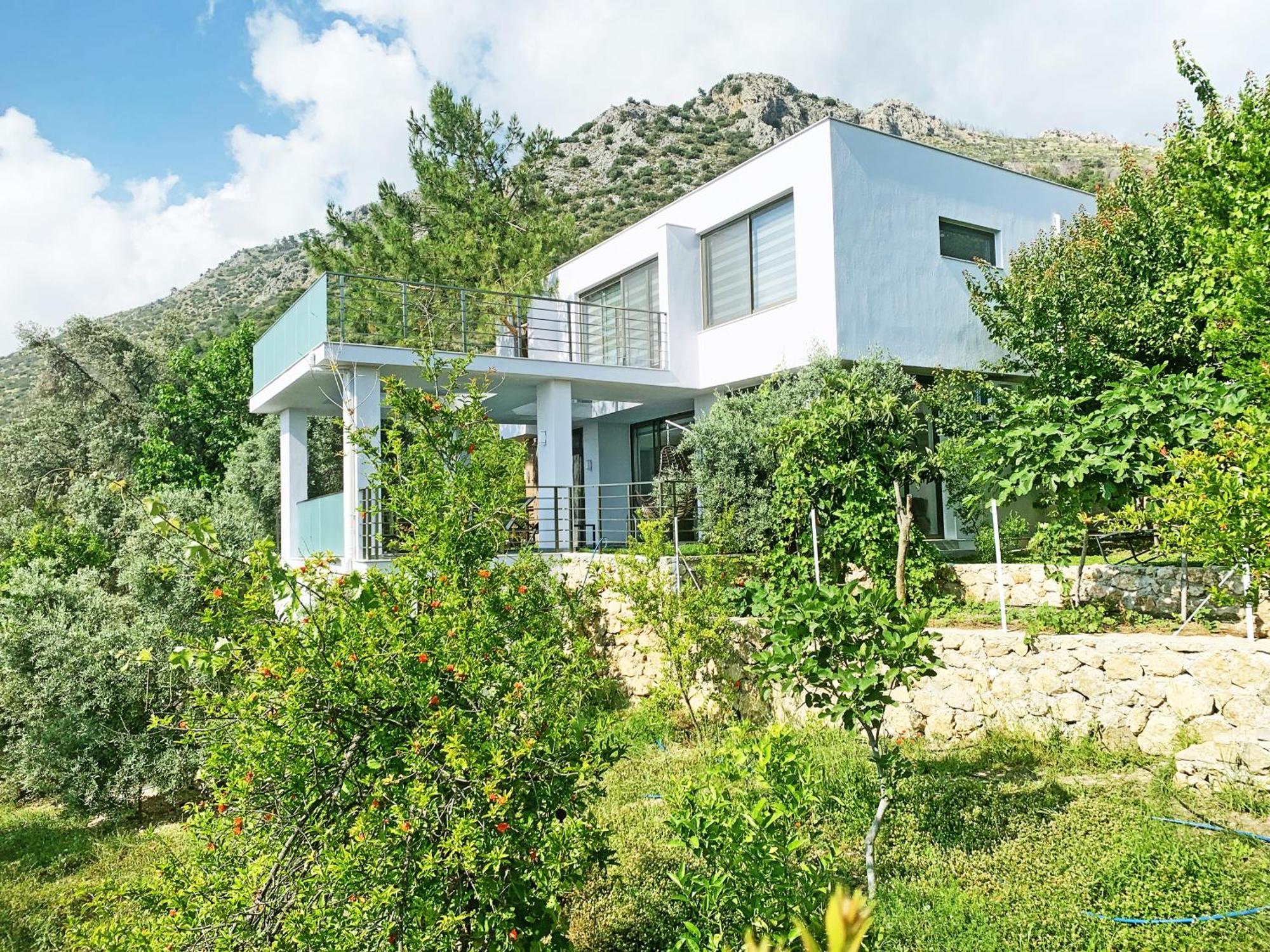Villa With A Private Heated Pool, Jacuzzi, Overlooking Spectacular Views Of The Sea คาช ภายนอก รูปภาพ